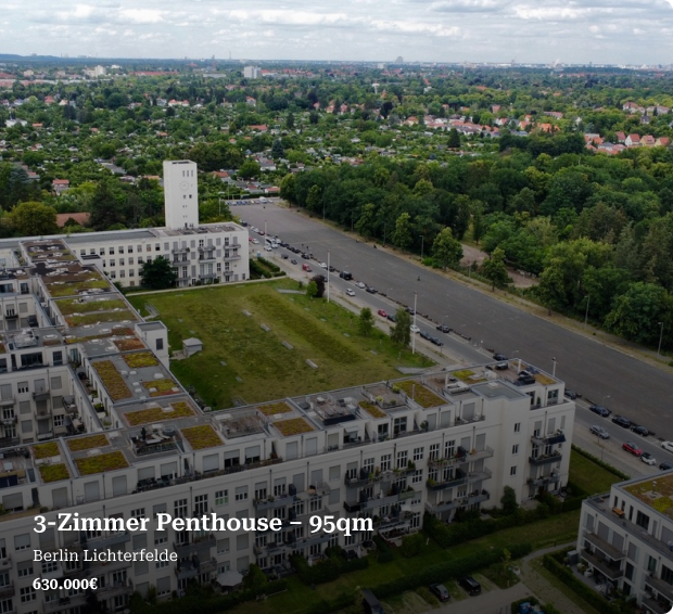 3-Zimmer-Penthouse 95 m² – Referenzobjekt Blume Immobilien